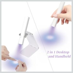 Two-in-1 Portable Handheld UV Gel Nail Light
